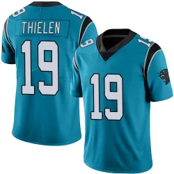 Men's Adam Thielen Carolina Panthers No.19 Limited Alternate Vapor Untouchable Jersey - Blue