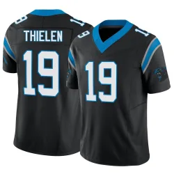 Men's Adam Thielen Carolina Panthers No.19 Limited Vapor F.U.S.E. Jersey - Black