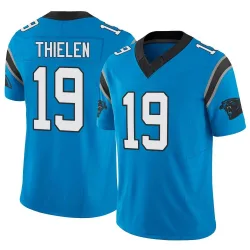 Men's Adam Thielen Carolina Panthers No.19 Limited Vapor F.U.S.E. Jersey - Blue