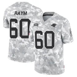 Men's Andrew Raym Carolina Panthers No.60 Limited 2024 Salute to Service Jersey - Arctic Camo