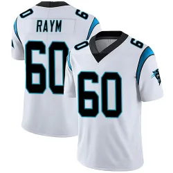 Men's Andrew Raym Carolina Panthers No.60 Limited Vapor Untouchable Jersey - White