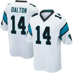 Men's Andy Dalton Carolina Panthers No.14 Game Jersey - White