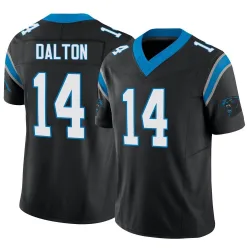 Men's Andy Dalton Carolina Panthers No.14 Limited Vapor F.U.S.E. Jersey - Black