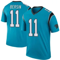 Men's Brenton Bersin Carolina Panthers No.11 Legend Color Rush Jersey - Blue