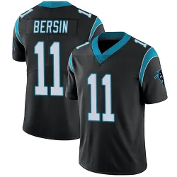 Men's Brenton Bersin Carolina Panthers No.11 Limited Team Color Vapor Untouchable Jersey - Black