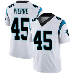 Men's Bryce Pierre Carolina Panthers No.45 Limited Vapor Untouchable Jersey - White