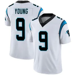 Men's Bryce Young Carolina Panthers No.9 Limited Vapor Untouchable Jersey - White