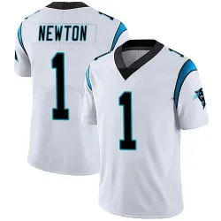 Men's Cam Newton Carolina Panthers No.1 Limited Vapor Untouchable Jersey - White