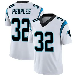 Men's Camerun Peoples Carolina Panthers No.32 Limited Vapor Untouchable Jersey - White