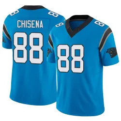 Men's Dan Chisena Carolina Panthers No.88 Limited Vapor F.U.S.E. Jersey - Blue
