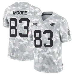 Men's David Moore Carolina Panthers No.83 Limited 2024 Salute to Service Jersey - Arctic Camo
