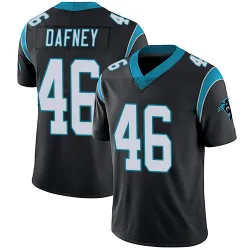 Men's Dominique Dafney Carolina Panthers No.46 Limited Team Color Vapor Untouchable Jersey - Black