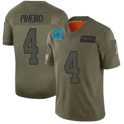 Men's Eddy Pineiro Carolina Panthers No.4 Limited 2019 Salute to Service Jersey - Camo