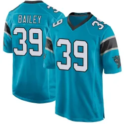 Men's Emani Bailey Carolina Panthers No.39 Game Alternate Jersey - Blue