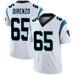 Men's J.D. DiRenzo Carolina Panthers No.65 Limited Vapor Untouchable Jersey - White