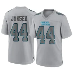 Men's JJ Jansen Carolina Panthers No.44 Game Atmosphere Fashion Jersey - Gray