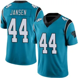 Men's JJ Jansen Carolina Panthers No.44 Limited Alternate Vapor Untouchable Jersey - Blue