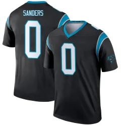 Men's Ja'Tavion Sanders Carolina Panthers No.0 Legend Jersey - Black