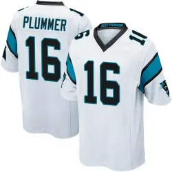 Men's Jack Plummer Carolina Panthers No.16 Game Jersey - White