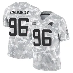 Men's Jaden Crumedy Carolina Panthers No.96 Limited 2024 Salute to Service Jersey - Arctic Camo