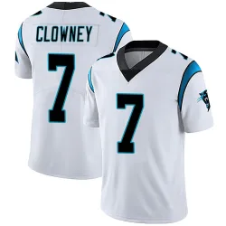 Men's Jadeveon Clowney Carolina Panthers No.7 Limited Vapor Untouchable Jersey - White