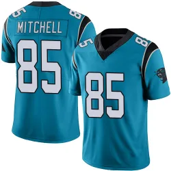 Men's James Mitchell Carolina Panthers No.85 Limited Alternate Vapor Untouchable Jersey - Blue