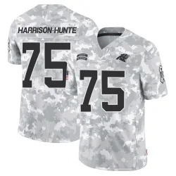 Men's Jared Harrison-Hunte Carolina Panthers No.75 Limited 2024 Salute to Service Jersey - Arctic Camo