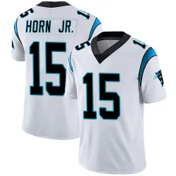 Men's Jimmy Horn Jr. Carolina Panthers No.15 Limited Vapor Untouchable Jersey - White