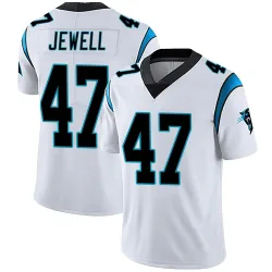 Men's Josey Jewell Carolina Panthers No.47 Limited Vapor Untouchable Jersey - White
