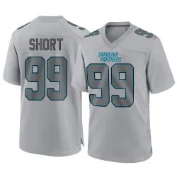 Men's Kawann Short Carolina Panthers No.99 Game Atmosphere Fashion Jersey - Gray