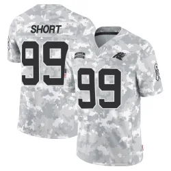 Men's Kawann Short Carolina Panthers No.99 Limited 2024 Salute to Service Jersey - Arctic Camo