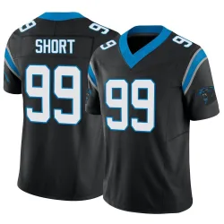 Men's Kawann Short Carolina Panthers No.99 Limited Vapor F.U.S.E. Jersey - Black