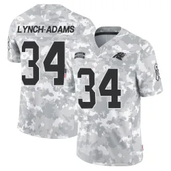 Men's Kay'Ron Lynch-Adams Carolina Panthers No.34 Limited 2024 Salute to Service Jersey - Arctic Camo