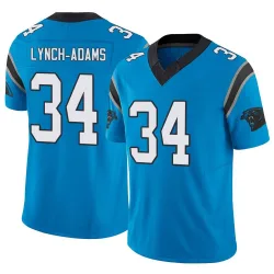 Men's Kay'Ron Lynch-Adams Carolina Panthers No.34 Limited Vapor F.U.S.E. Jersey - Blue