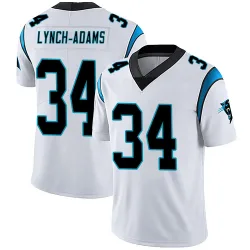 Men's Kay'Ron Lynch-Adams Carolina Panthers No.34 Limited Vapor Untouchable Jersey - White