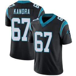 Men's Luke Kandra Carolina Panthers No.67 Limited Team Color Vapor Untouchable Jersey - Black