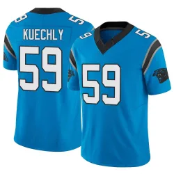 Men's Luke Kuechly Carolina Panthers No.59 Limited Vapor F.U.S.E. Jersey - Blue