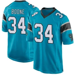 Men's Mike Boone Carolina Panthers No.34 Game Alternate Jersey - Blue