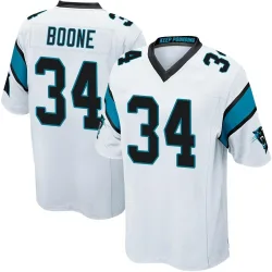 Men's Mike Boone Carolina Panthers No.34 Game Jersey - White
