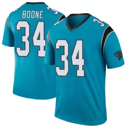 Men's Mike Boone Carolina Panthers No.34 Legend Color Rush Jersey - Blue