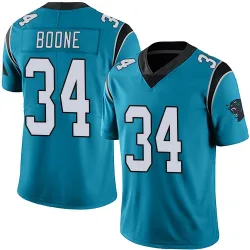 Men's Mike Boone Carolina Panthers No.34 Limited Alternate Vapor Untouchable Jersey - Blue