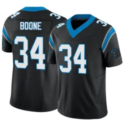 Men's Mike Boone Carolina Panthers No.34 Limited Vapor F.U.S.E. Jersey - Black