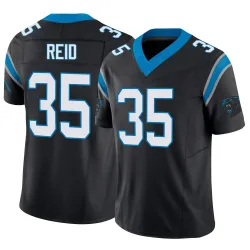 Men's Mike Reid Carolina Panthers No.35 Limited Vapor F.U.S.E. Jersey - Black