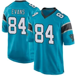 Men's Mitchell Evans Carolina Panthers No.84 Game Alternate Jersey - Blue