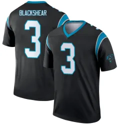 Men's Raheem Blackshear Carolina Panthers No.3 Legend Jersey - Black