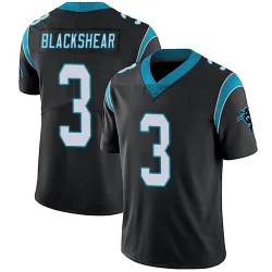Men's Raheem Blackshear Carolina Panthers No.3 Limited Team Color Vapor Untouchable Jersey - Black