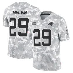 Men's Rashaan Melvin Carolina Panthers No.29 Limited 2024 Salute to Service Jersey - Arctic Camo