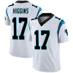 Men's Rashard Higgins Carolina Panthers No.17 Limited Vapor Untouchable Jersey - White