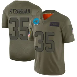 Men's Ryan Fitzgerald Carolina Panthers No.35 Limited 2019 Salute to Service Jersey - Camo