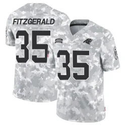 Men's Ryan Fitzgerald Carolina Panthers No.35 Limited 2024 Salute to Service Jersey - Arctic Camo